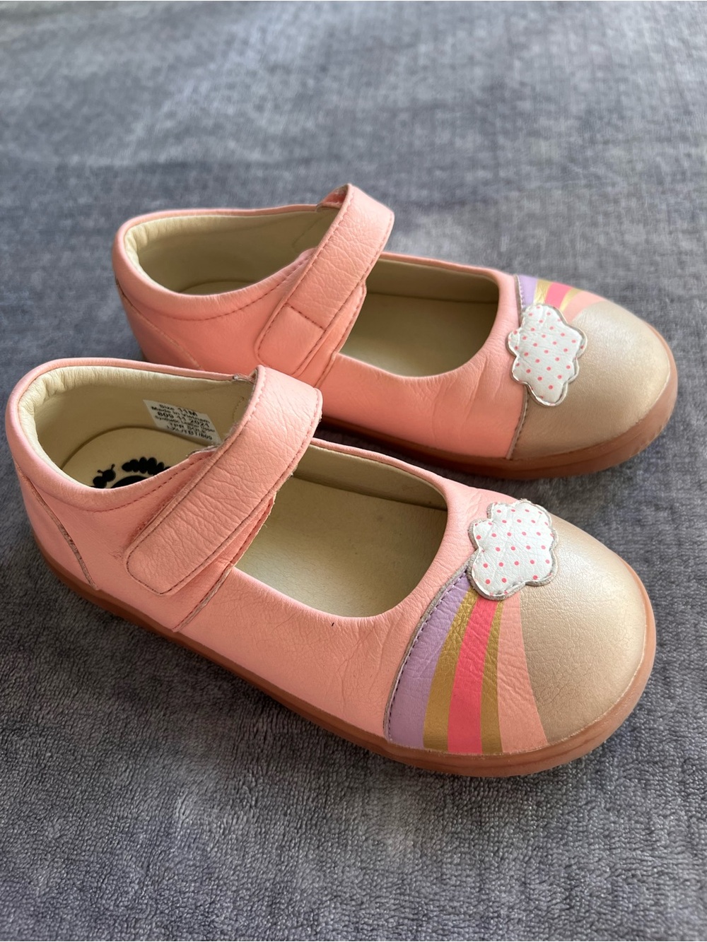 Livie & Luca Mary Jane Shoes Sz 11 M Girls Leather Comfortable Whimsical Pink